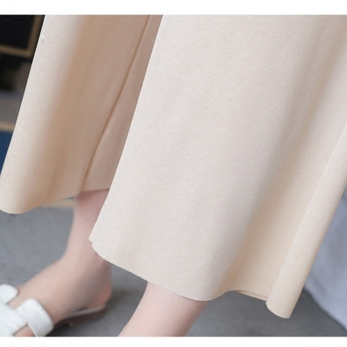 Γυναικείο παντελόνι για έγκυες γυναίκες σε δύο χρώματα - ευρύ μοτίβο