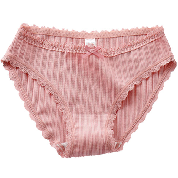 Σετ 3 τεμ γυναικεία μπικίνι από βαμβάκι με κορδέλα