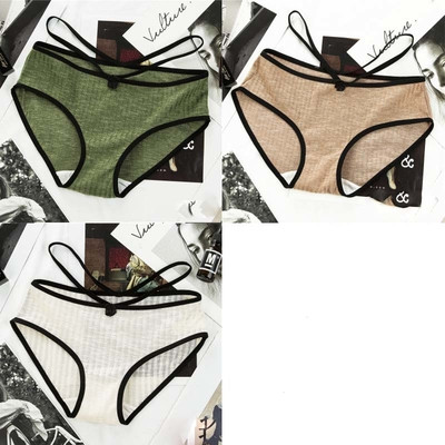 3 τεμ γυναικεία μπικίνι με ενδιαφέρουσες συνδέσεις