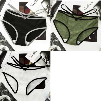 3 τεμ γυναικεία μπικίνι με ενδιαφέρουσες συνδέσεις