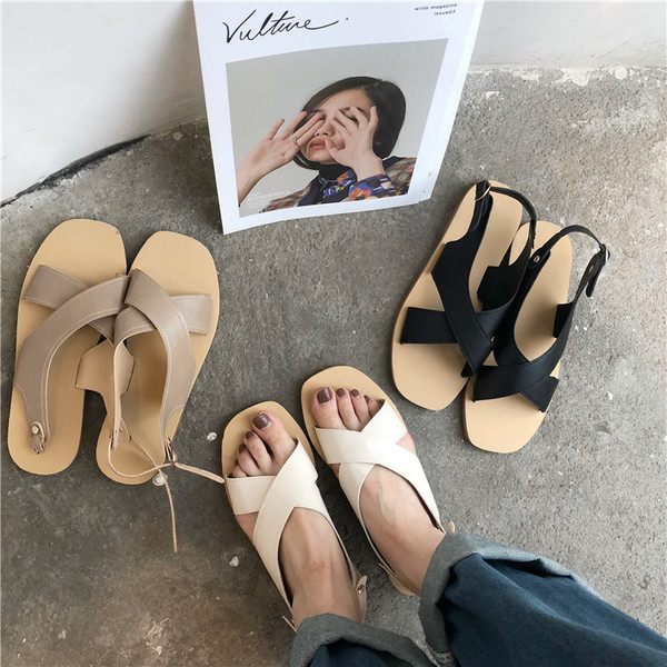 Γυναικεία σανδάλια σε τρία χρώματα