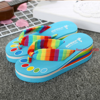 Γυναικείες παντόφλες  με ψηλό τακούνι