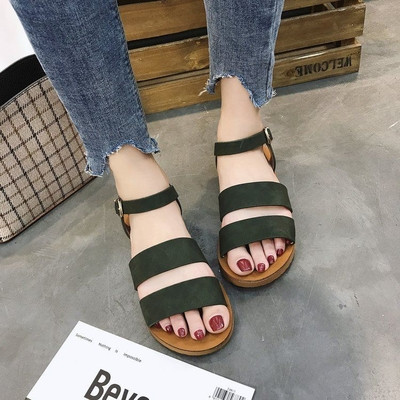 Sandale de damă potrivite pentru utilizarea de zi cu zi în trei culori