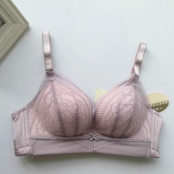 Γυναικείο σουτιέν με δαντέλα και φαρδιά πλάτη σε διάφορα χρώματα