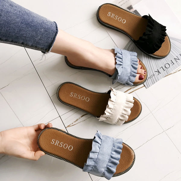 Papuci eleganti de dama in trei culori