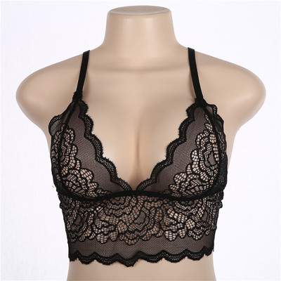 Sutien de dama din dantela fara captuseala - 2 culori