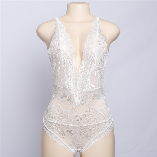 Body de dama din dantela cu spatele gol in 2 culori