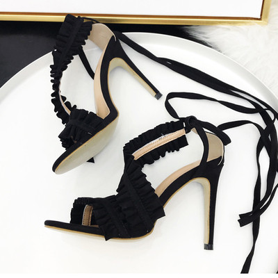 Κομψά γυναικεία σανδάλια με ιμάντες σε διάφορα χρώματα