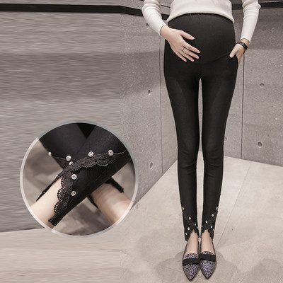 Καθημερινό κολάν για έγκυες γυναίκες με διακόσμηση σε διάφορα χρώματα