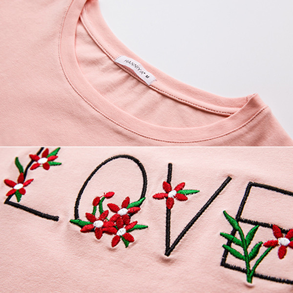 Тениска за бременни жени с надпис в три цвята