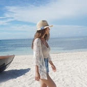 Pareo blând de damă din dantelă