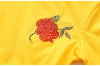 Tricou pentru copii in doua culori cu broderie