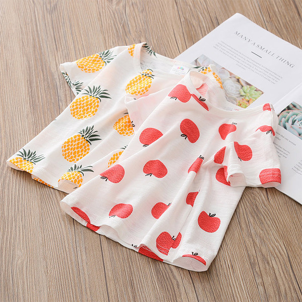 Tricou pentru copii potrivit pentru baieti si fete in alb cu imprimeu