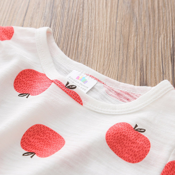 Tricou pentru copii potrivit pentru baieti si fete in alb cu imprimeu