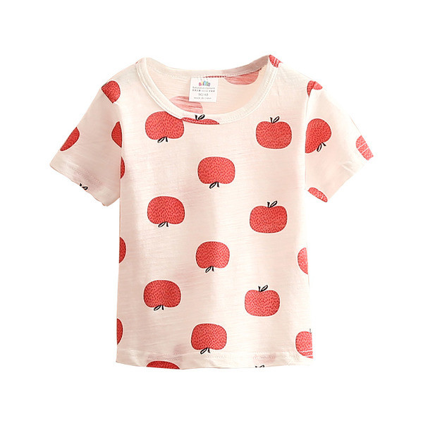 Tricou pentru copii potrivit pentru baieti si fete in alb cu imprimeu