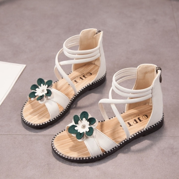 Sandale pentru copii pentru fete potrivite pentru utilizare zilnică în trei culori