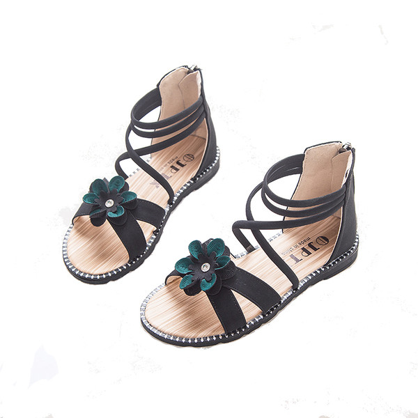 Sandale pentru copii pentru fete potrivite pentru utilizare zilnică în trei culori