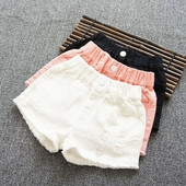 Παιδικά παντελόνια τζιν σε διάφορα χρώματα με λάστιχο και κουμπιά