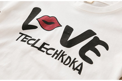 Παιδικό σετ μπλούζας  με κορδέλα και φούστα