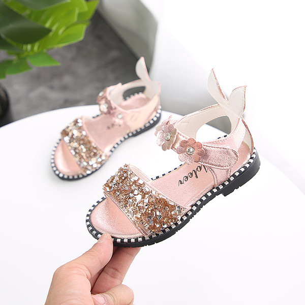 Sandale moderne pentru copii pentru fete in trei culori