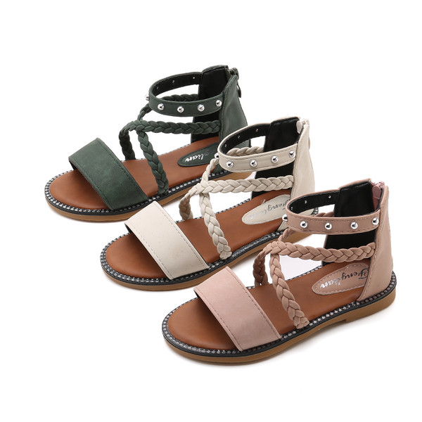 Μοντέρνα παιδικά σανδάλια για κορίτσια σε διάφορα χρώματα