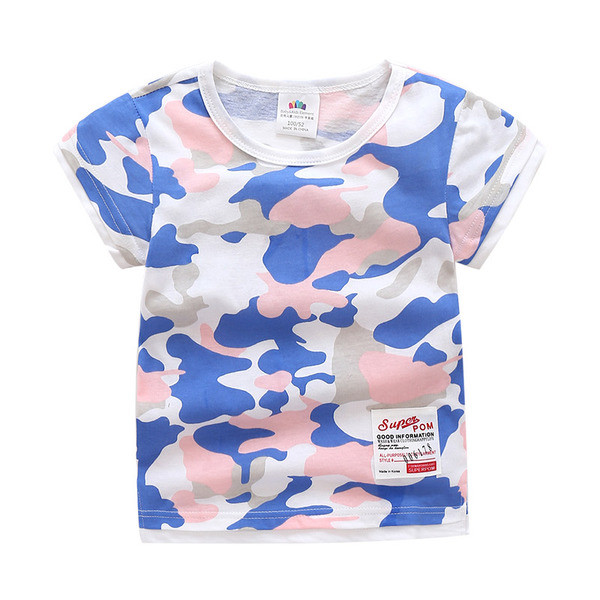 Tricou de camuflaj pentru copii pentru baieti