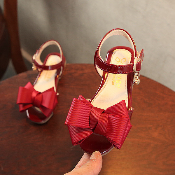 Sandale moderne pentru copii cu panglica in trei culori