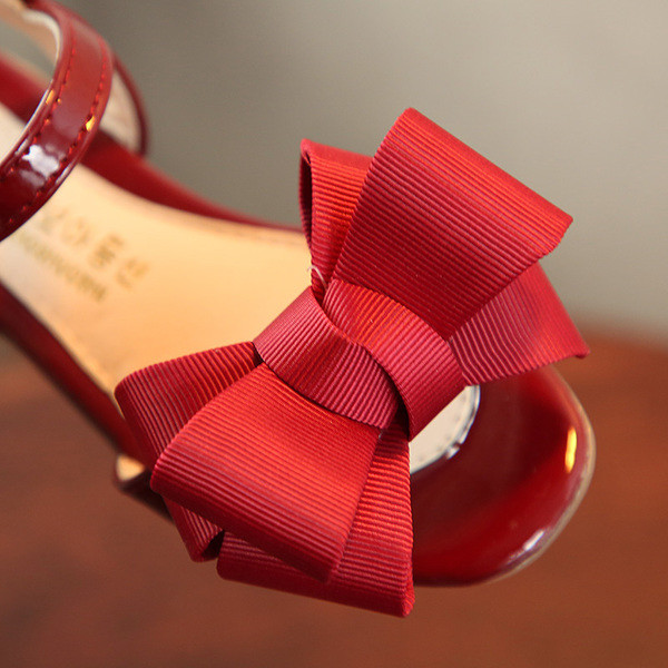 Sandale moderne pentru copii cu panglica in trei culori