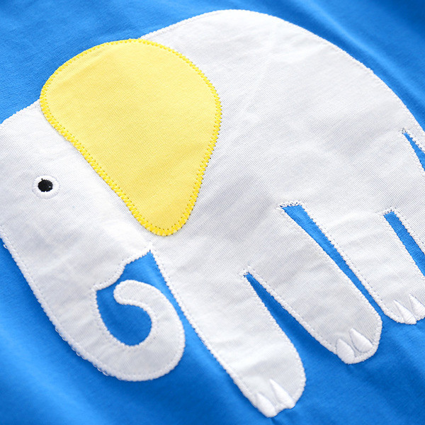 Set copii pentru baieti - tricou cu imprimeu si pantaloni scurti