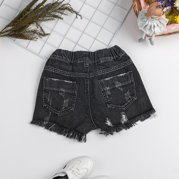 Παιδικά τζιν  με  σχισμένα μοτίβα σε 2 χρώματα