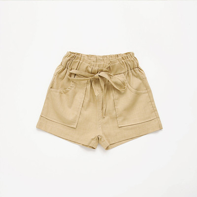 Παιδικά σορτς  με λατίκο και τσέπες σε διάφορα χρώματα