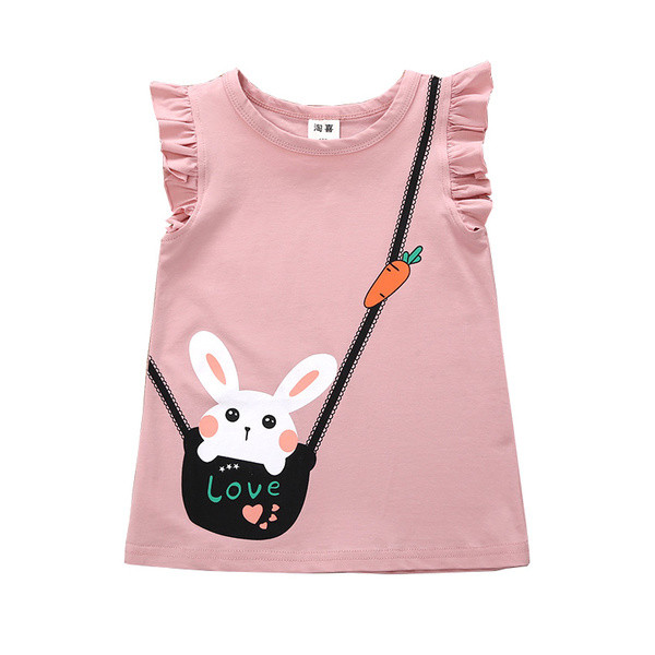 Maieu modern pentru copii pentru o fată cu o aplicație în trei culori