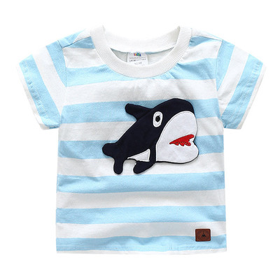 Παιδικό μπλουζάκι για αγόρια σε δύο χρώματα με εκτύπωση