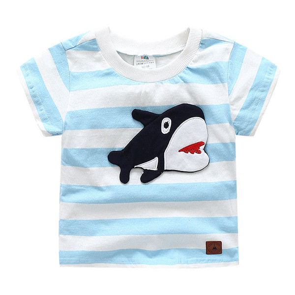 Παιδικό μπλουζάκι για αγόρια σε δύο χρώματα με εκτύπωση