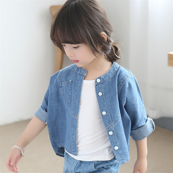 Jachetă modernă de blugi pentru copii