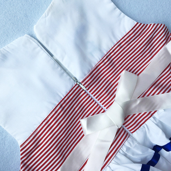 Rochie de dama de vara croiala model in doua culori