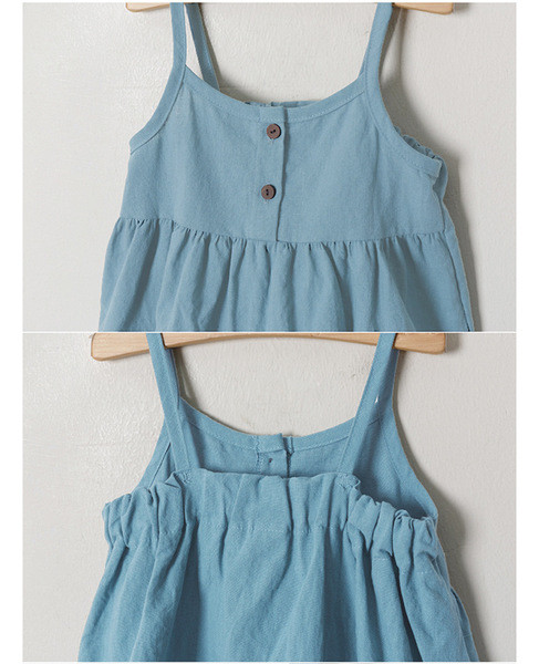 Παιδικό σετ  για κορίτσια,  σορτς και αμάνικο - δύο χρωμάτων