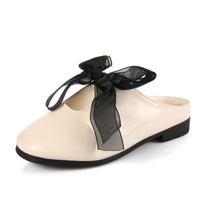 Papuci copii pentru fete din piele ecologica in trei culori