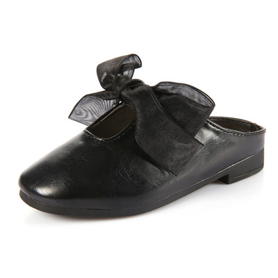 Papuci copii pentru fete din piele ecologica in trei culori