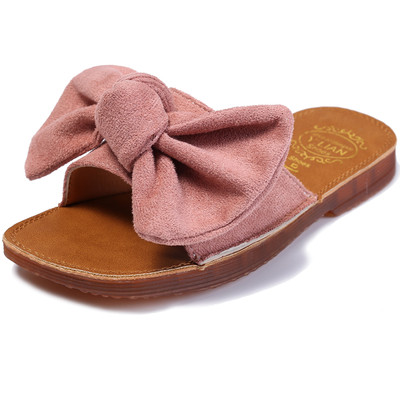 Παιδικές παντόφλες για κορίτσια με κορδέλα σε διάφορα χρώματα