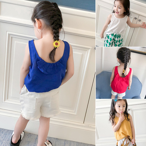 Καθημερινή παιδική μπλούζα για κορίτσια σε διάφορα χρώματα