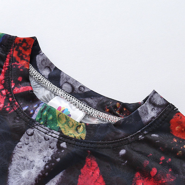 Tricou colorat pentru copii potrivit pentru fete și băieți