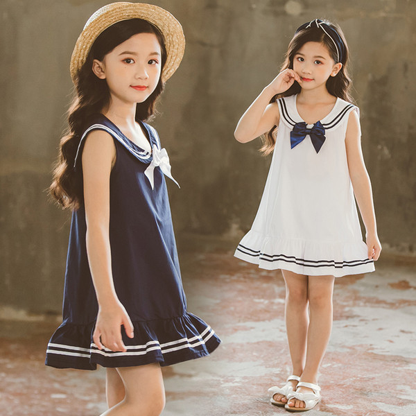 Rochie casual copii model lat cu decolteu in V in doua culori