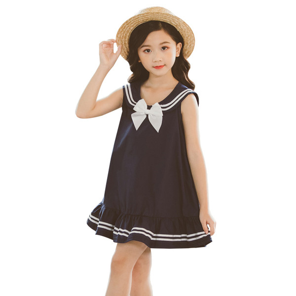 Rochie casual copii model lat cu decolteu in V in doua culori