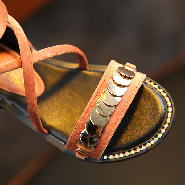 Sandale moderne pentru copii pentru fete in trei culori