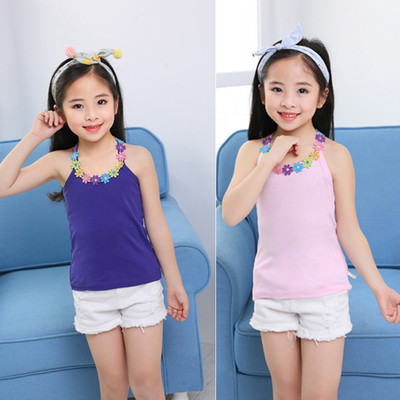 Παιδικό μπλουζάκι για  κορίτσια με floral διακόσμηση σε διάφορα χρώματα