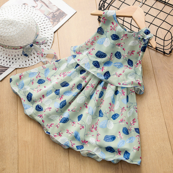 Model rochie de vara pentru copii croiat in mai multe culori