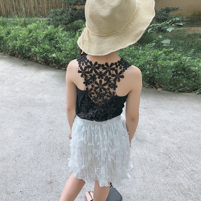 Maieu pentru copii pentru o fata cu dantela in mai multe culori