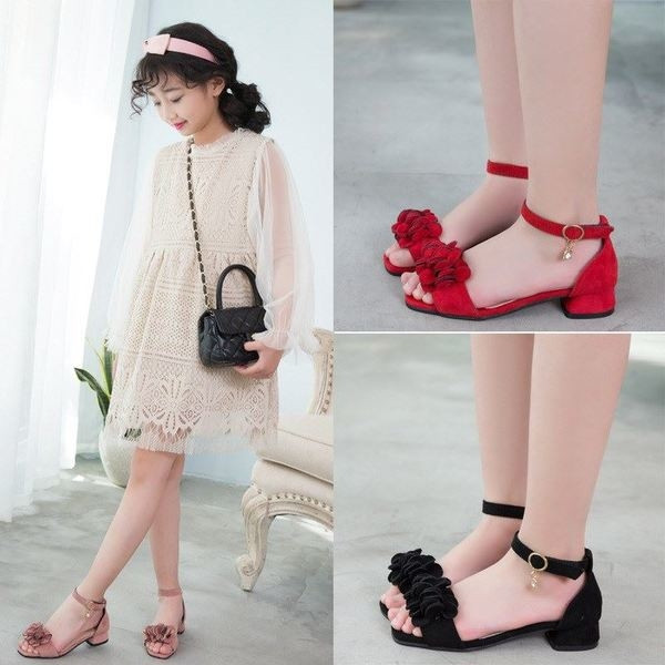 Sandale moderne pentru copii pentru fete in trei culori