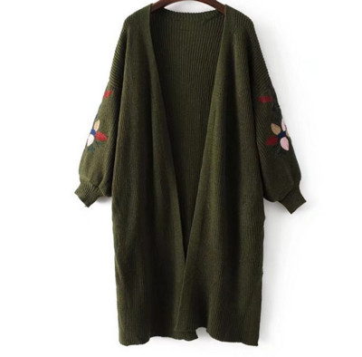 Cardigan dama in mai multe culori cu decor interesant